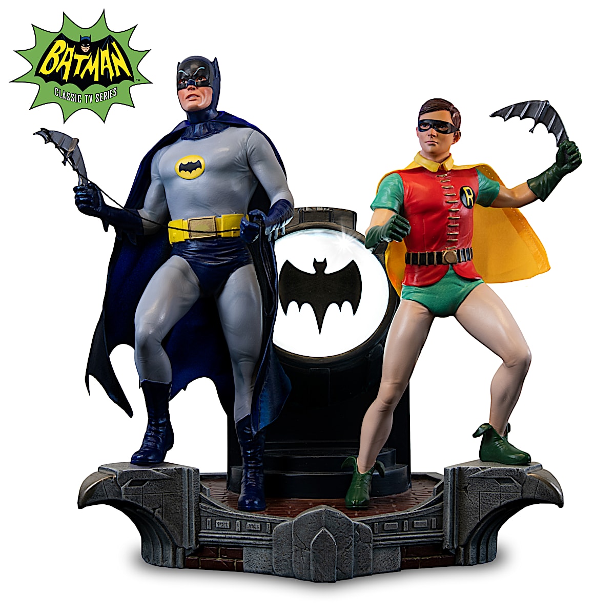 BATMAN Classic TV Series Light-Up Masterpiece Sculpture