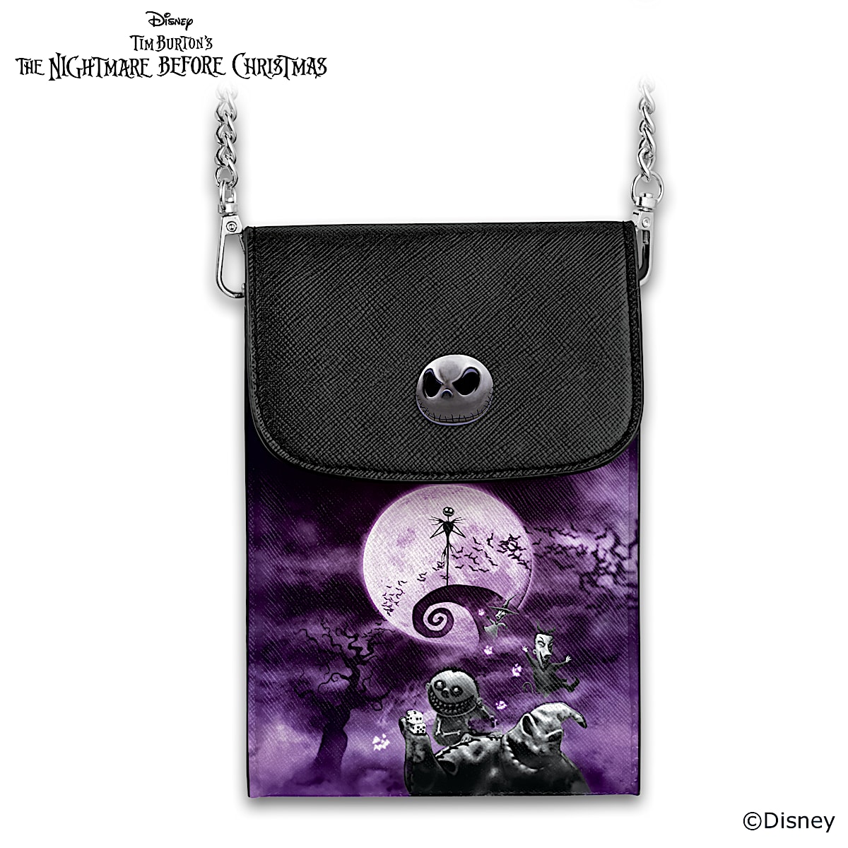 Bradford exchange nightmare before christmas purse top