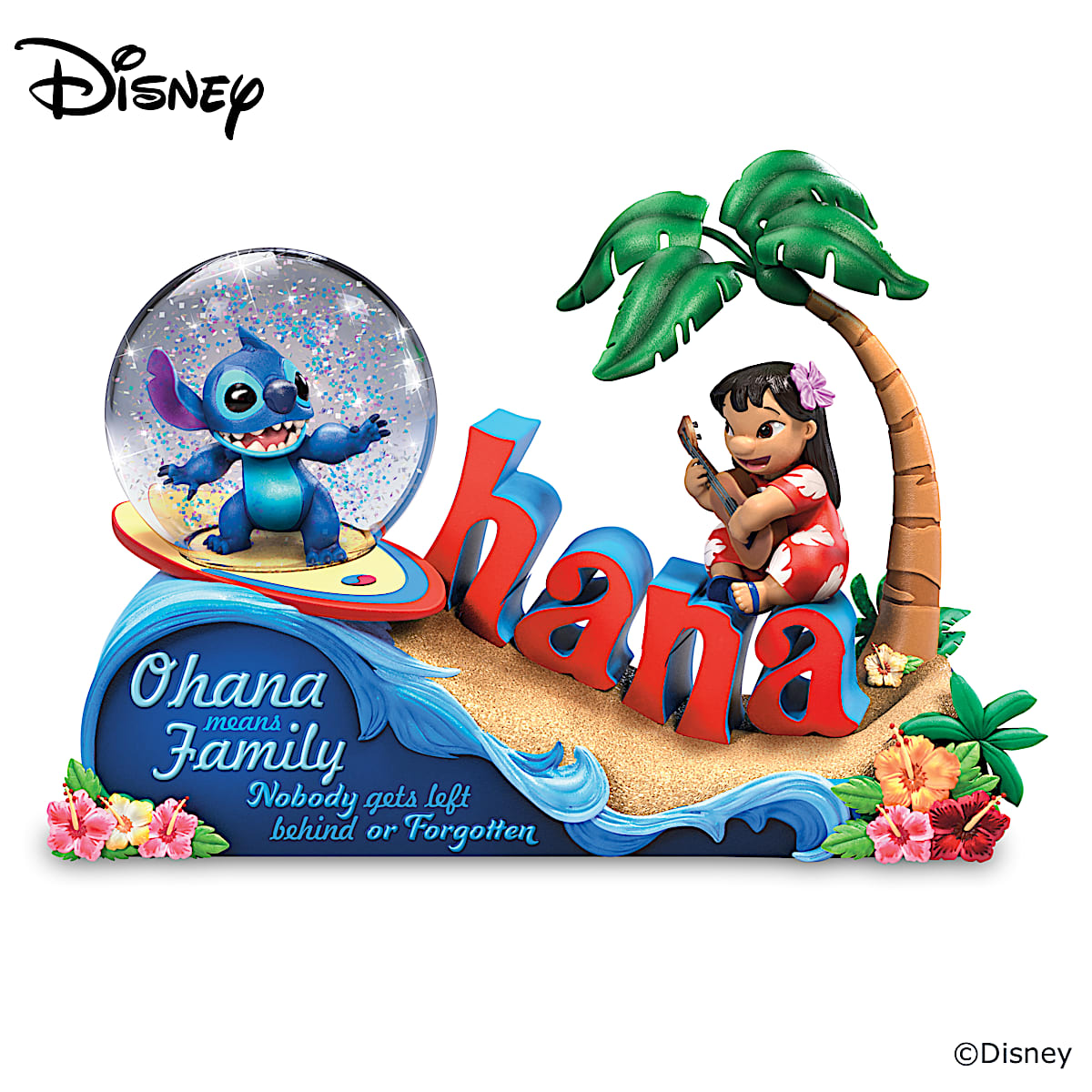 Disney Lilo & Stitch Hula Musical Jewelry Box