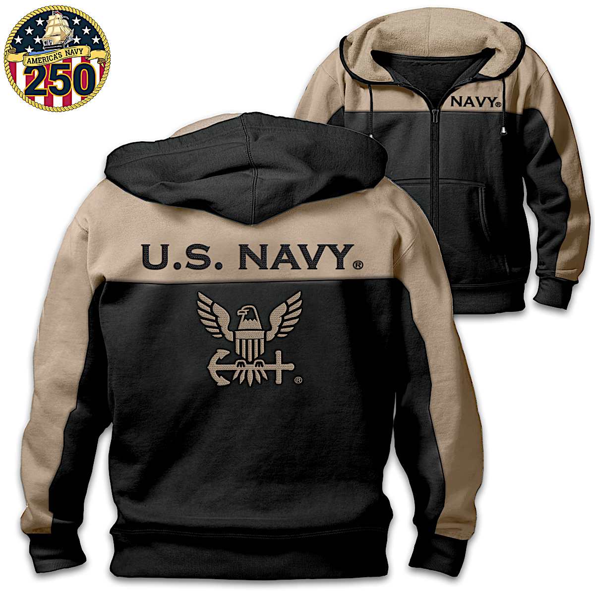 Us navy hoodie mens store