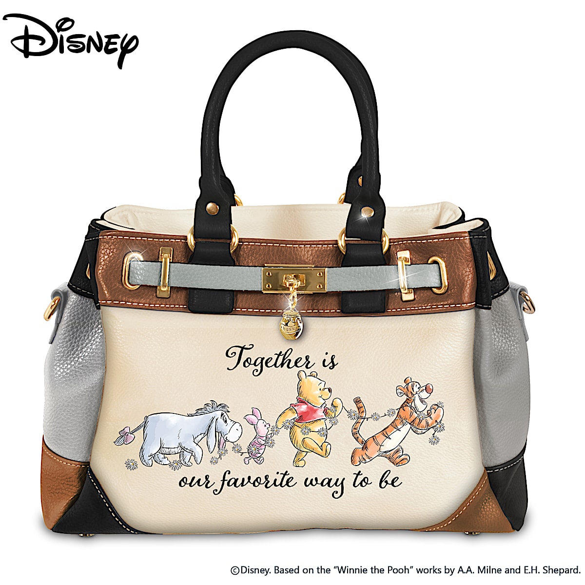 New Disney Winnie the Pooh Honey Pot Bag