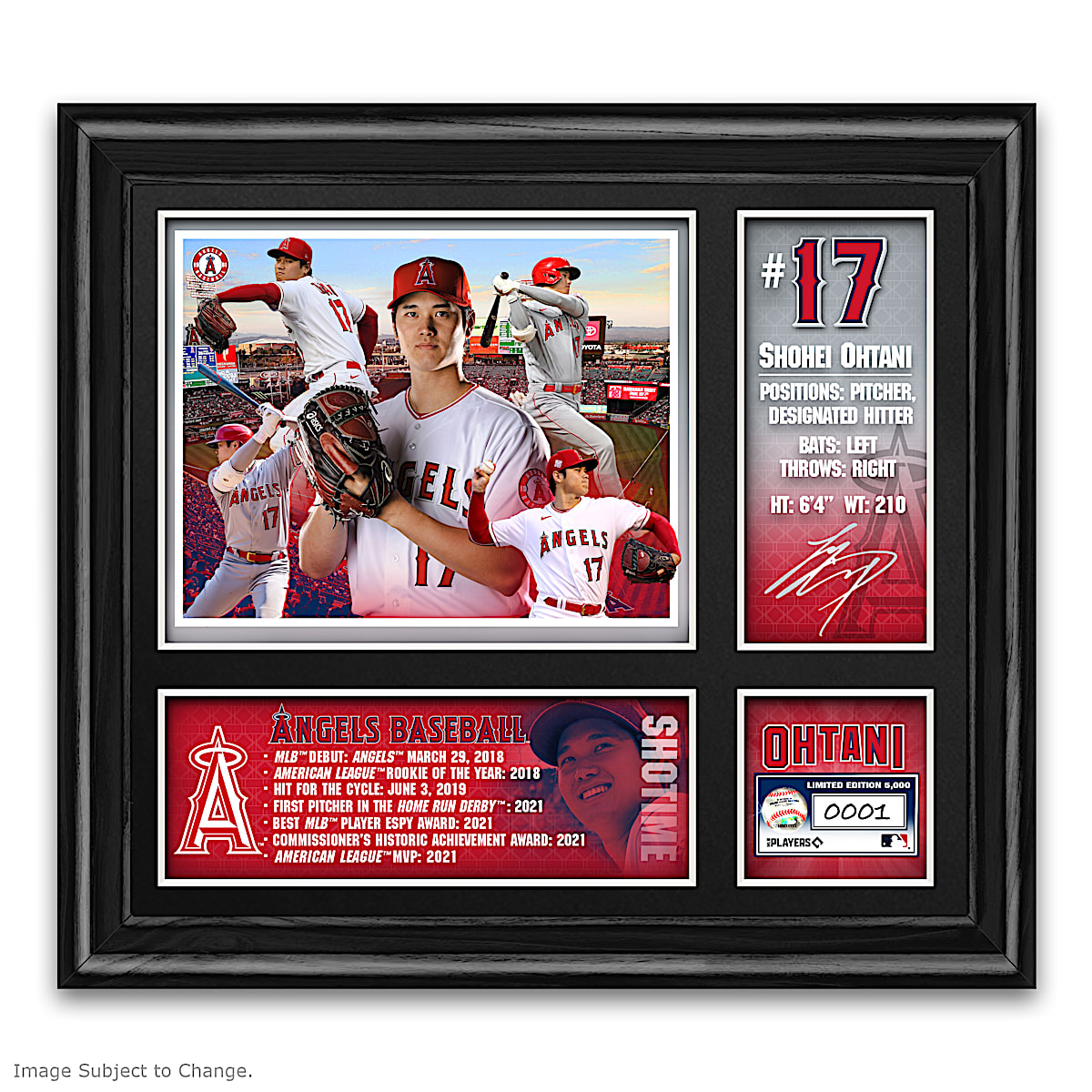 Shop Shohei Ohtani Los Angeles Angels Framed Impact Player Collage