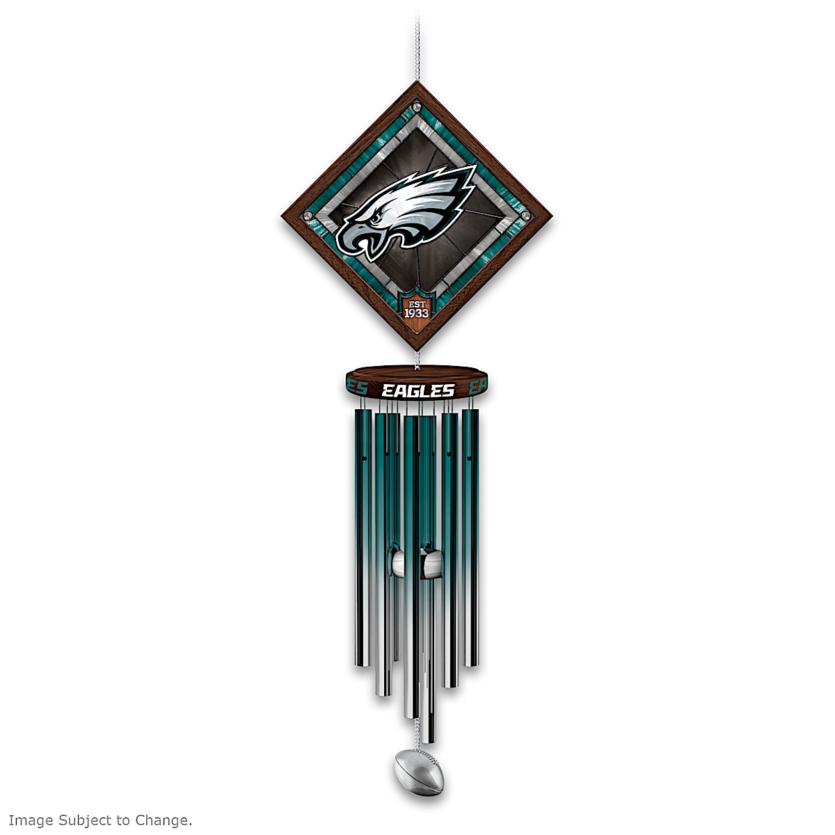NFL EAGLES 3段ロゴプリントパーカー ×ヴィンテージ バイカラー