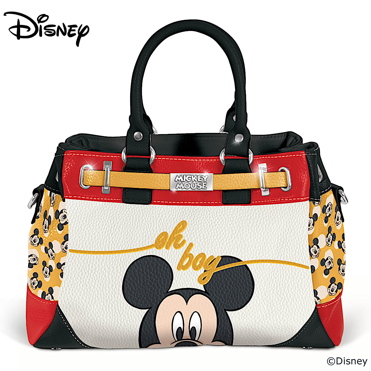 Mickey Mouse handbag This charming Disney handbag with removable