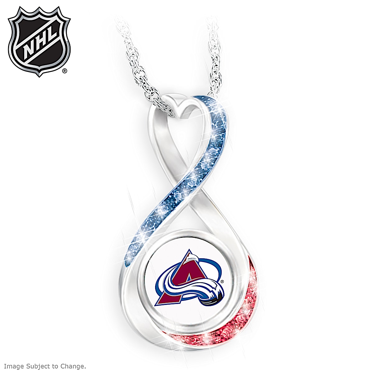 Avalanche 2022 Stanley Cup® Infinity Necklace