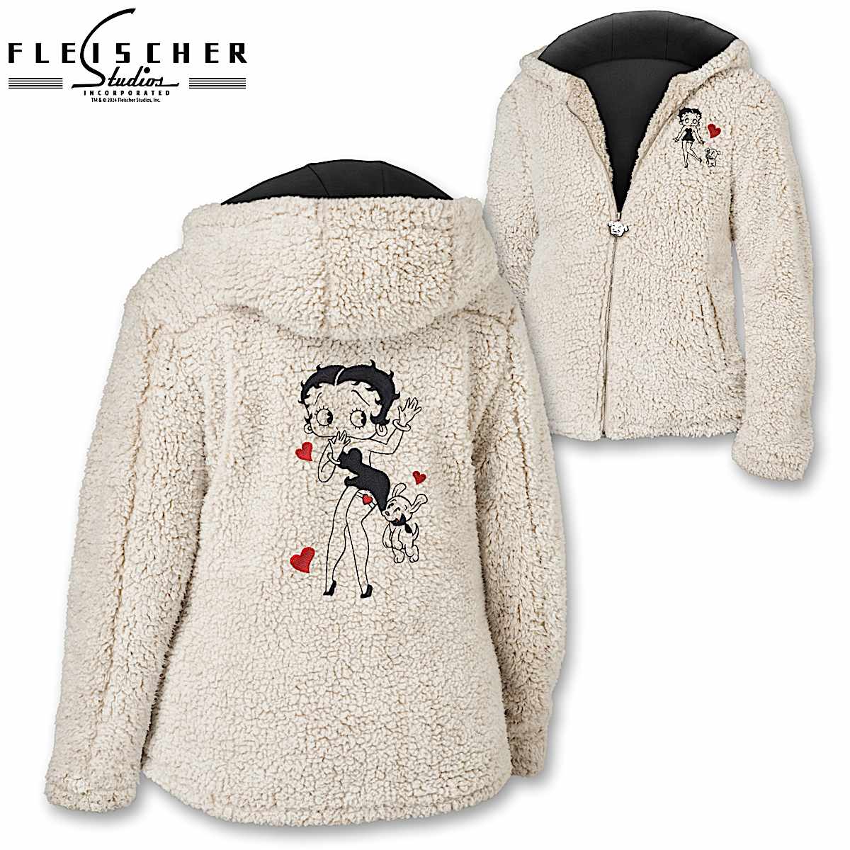 Betty boop hotsell jackets plus size