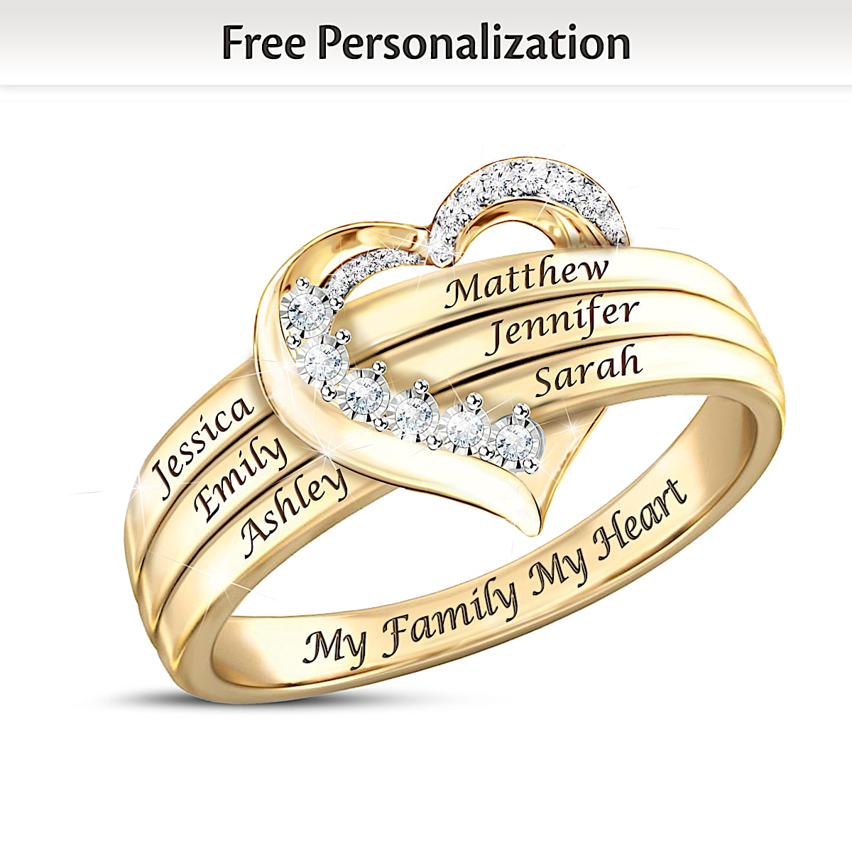 Custom Couple name ring – Toobas.pk Online Customized Gifts
