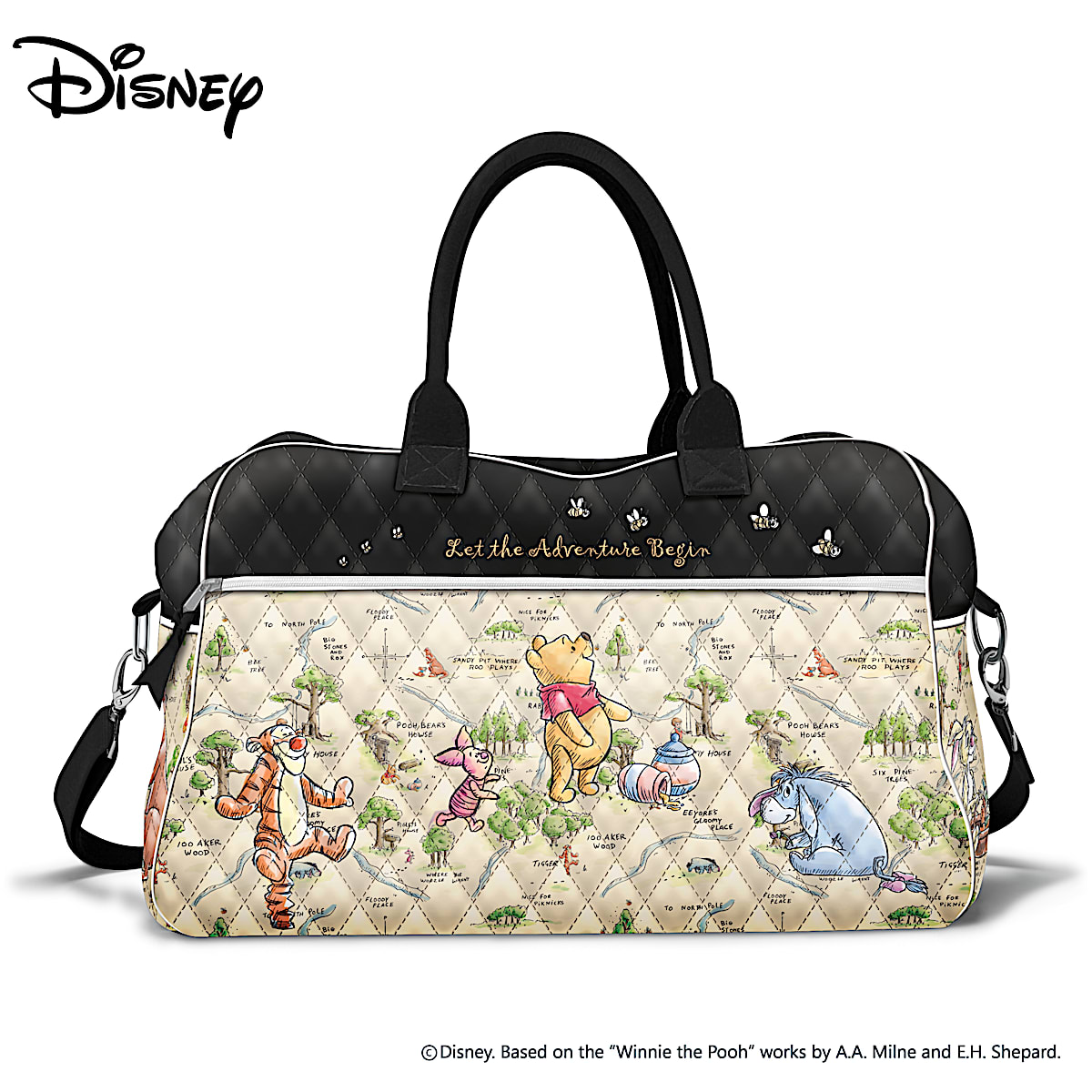 Disney Mickey Mouse And Minnie Love Story Purse & Wallet Bradford Exchange  MINT! | #1871727050