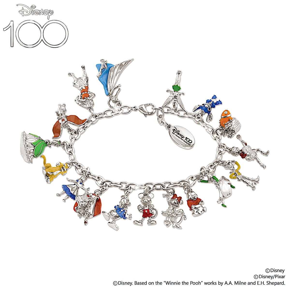 Bracelet charms disney discount