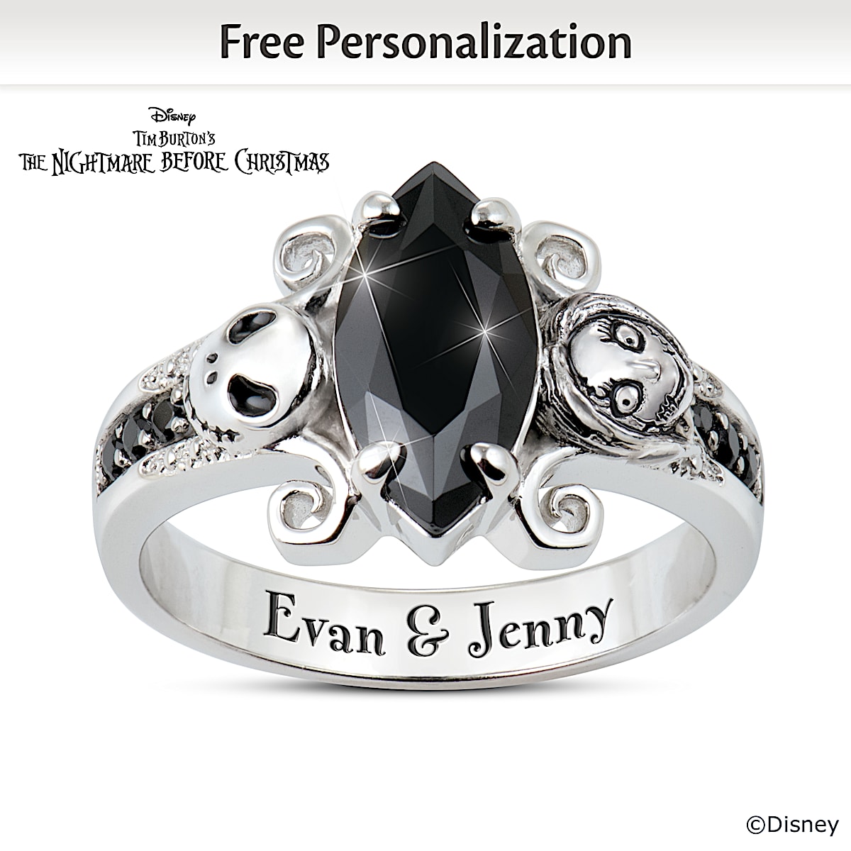 Nightmare before christmas diamond ring sales