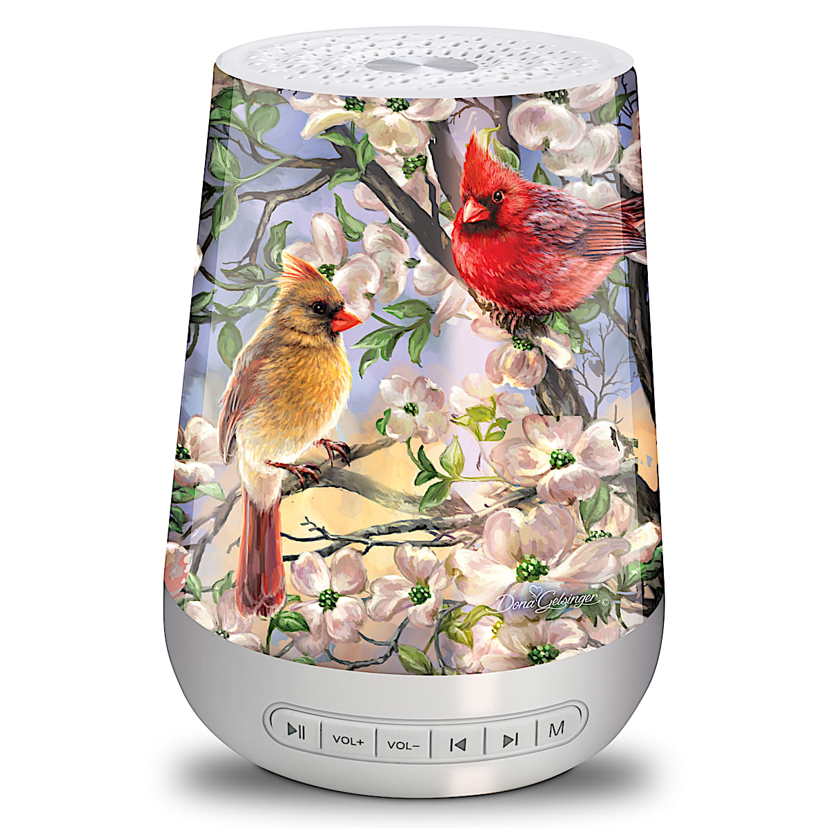 Springtime Songbirds Sleep Sound Machine Adorned With Bird Art By