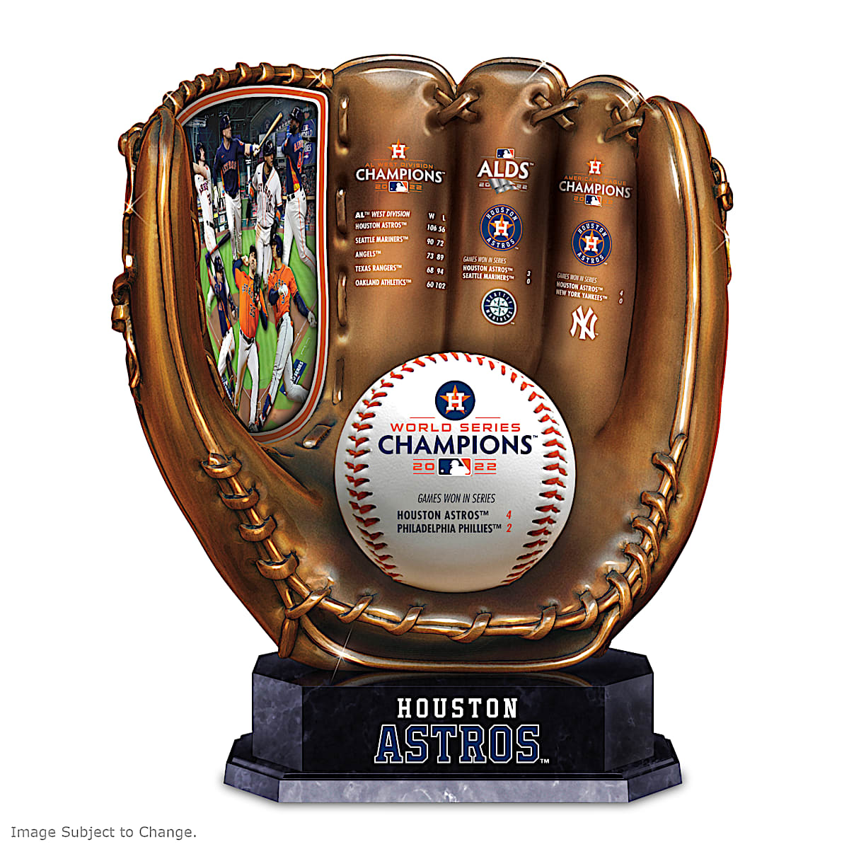 Houston Astros 2022 World Series Champions  Commemorative Home Plate –  Baseball BBQ