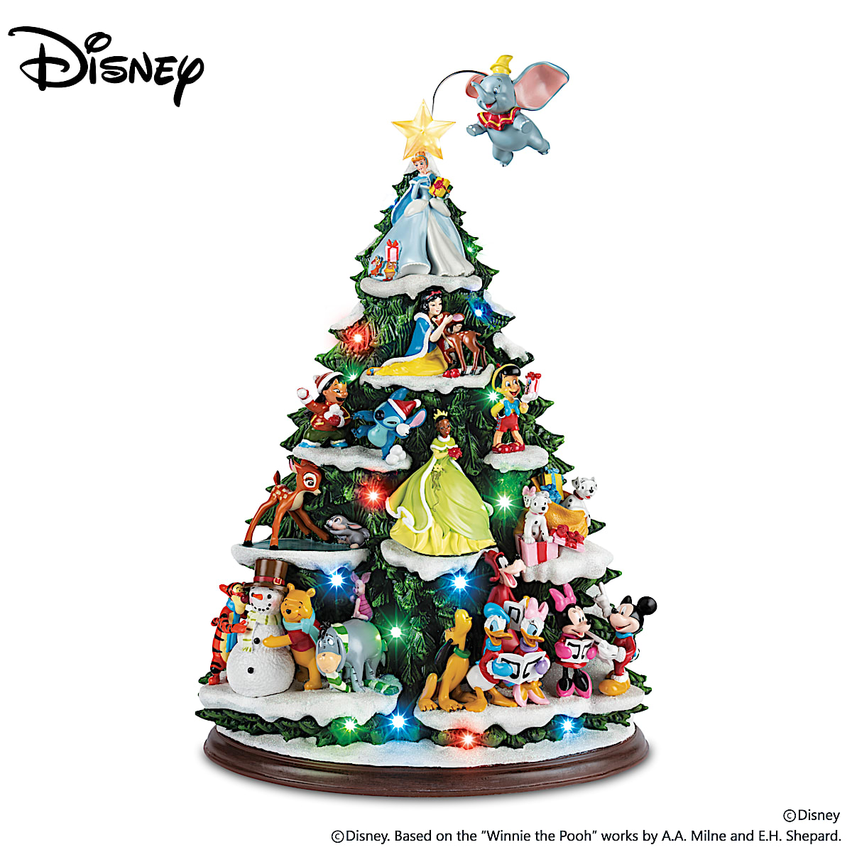 Christmas tree with lights and music 2025
