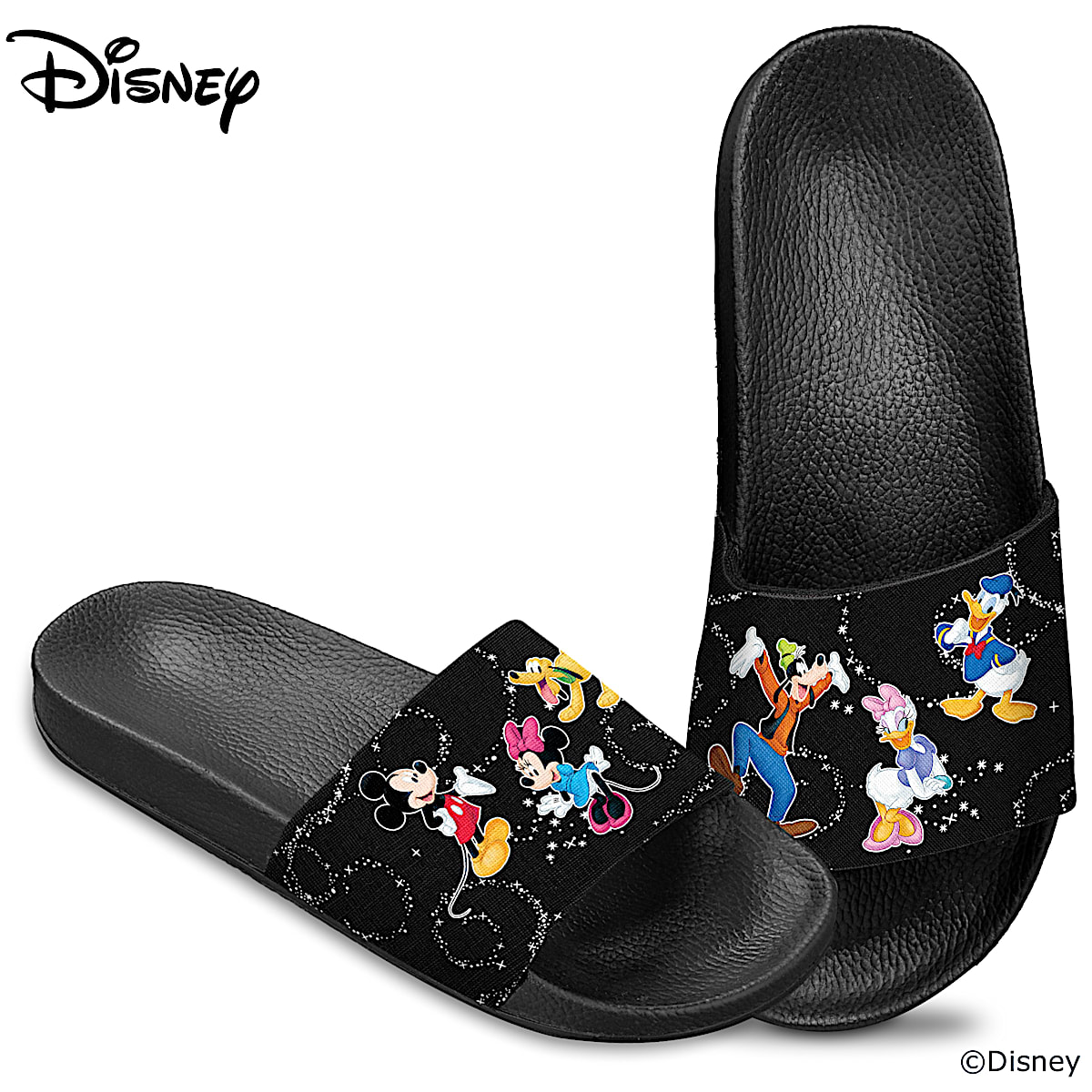 Disney Mickey Friends Women s Slide Sandals