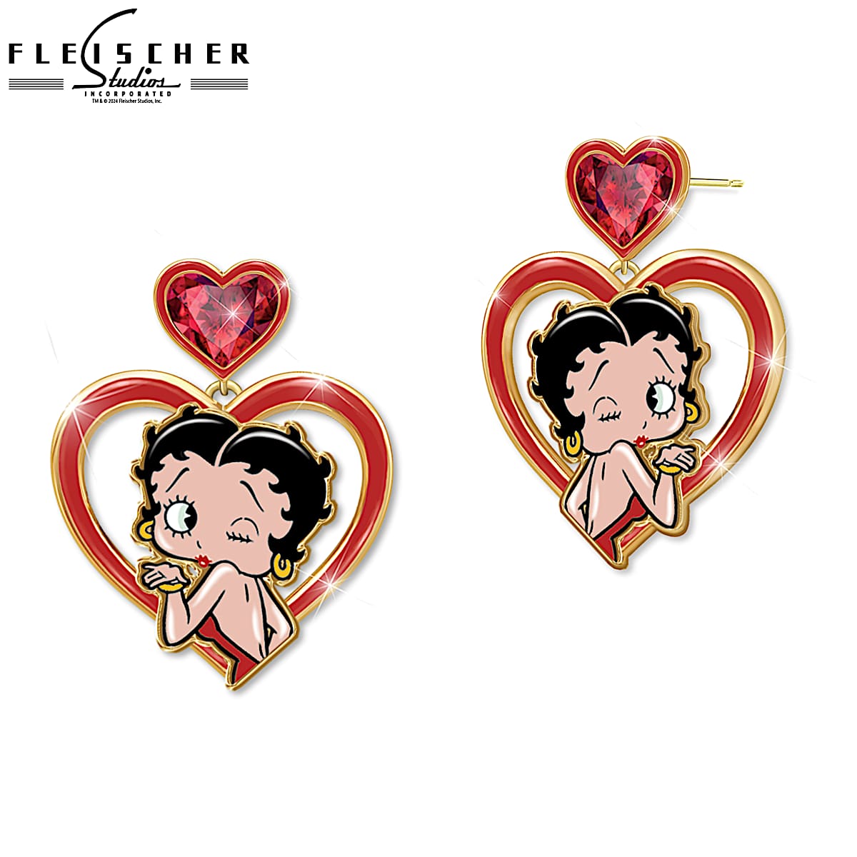 Betty boop earrings on sale