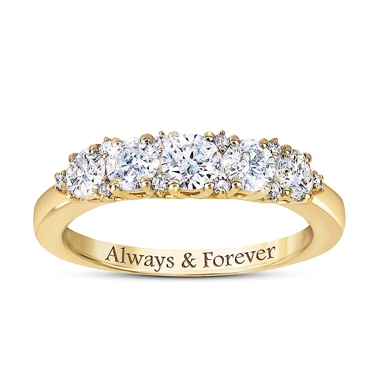Yours Forever Diamond Engagement Ring | Radiant Bay