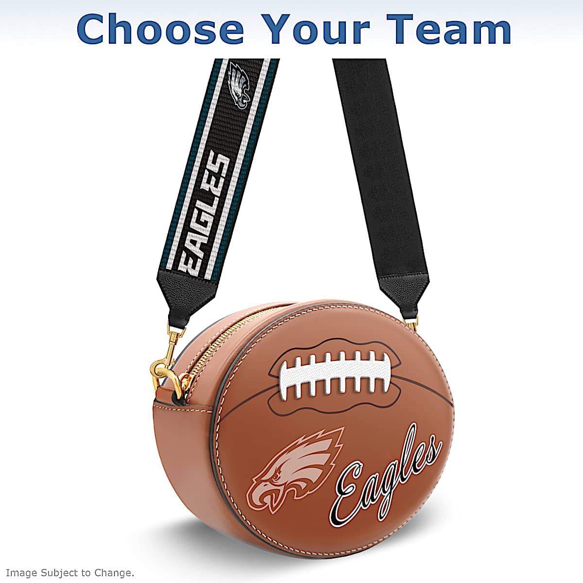 Football shaped bag shop