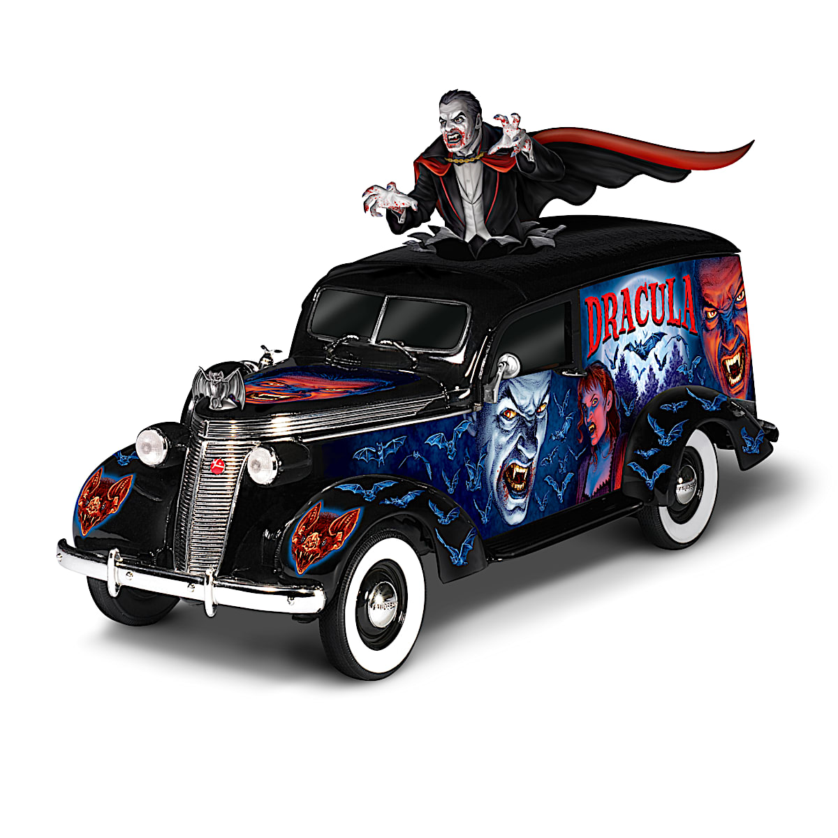 Draculas Death Machine Handcrafted Sculpture Featuring Dave Aikins