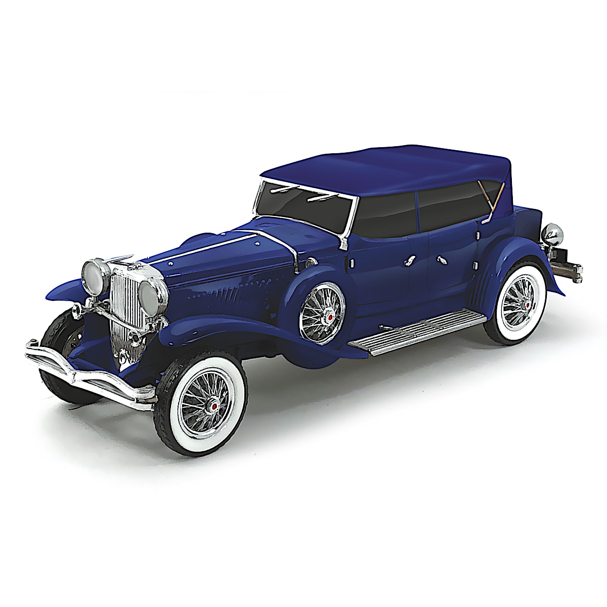 1930 Duesenberg J 1:24-Scale Sculpture With A Showroom Paint