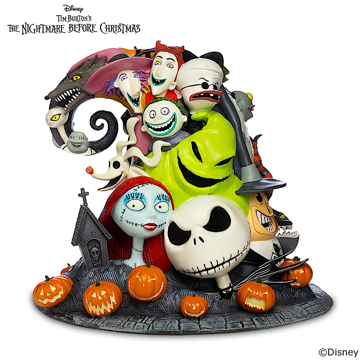 Disney Tim Burtons The Nightmare Before Christmas 30th Anniversary Glow