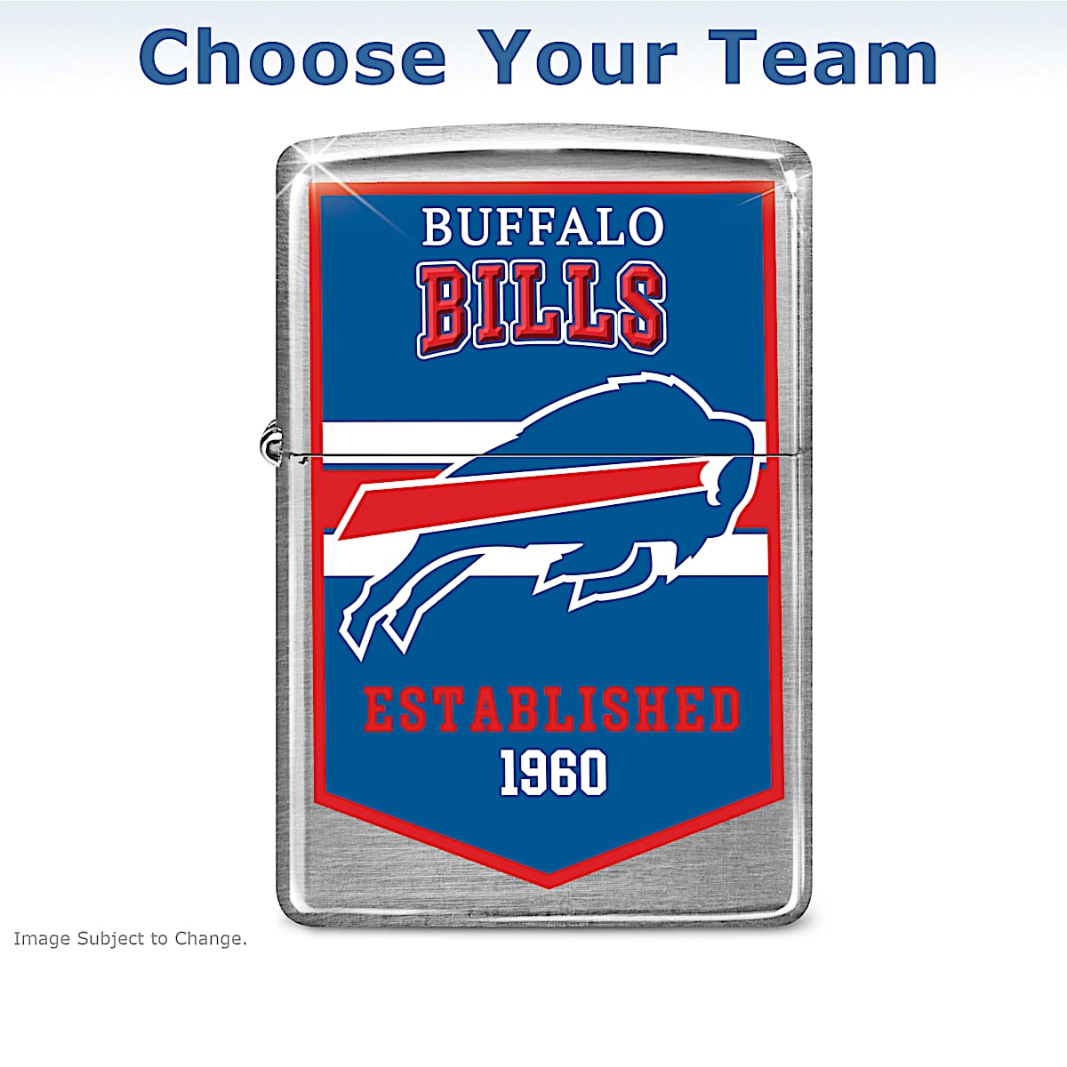 NFL Champions Zippo® Lighters Adorned With Your Favorite NFL Teams Name