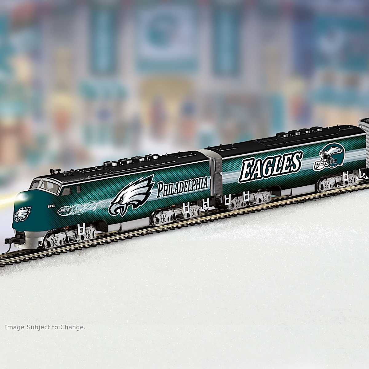 Philadelphia Eagles NFL Express Electric Train Collection