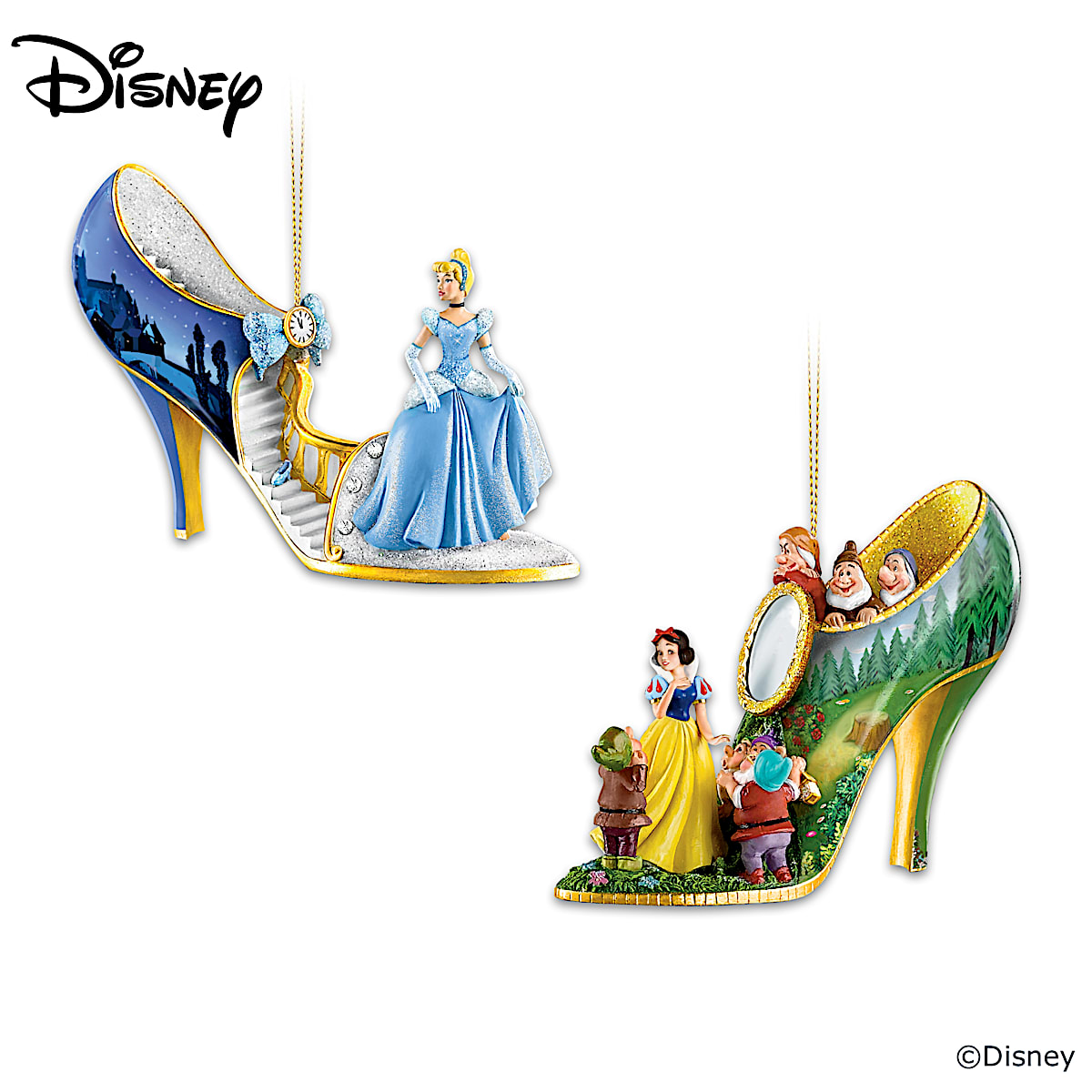Bradford exchange disney shoes discount