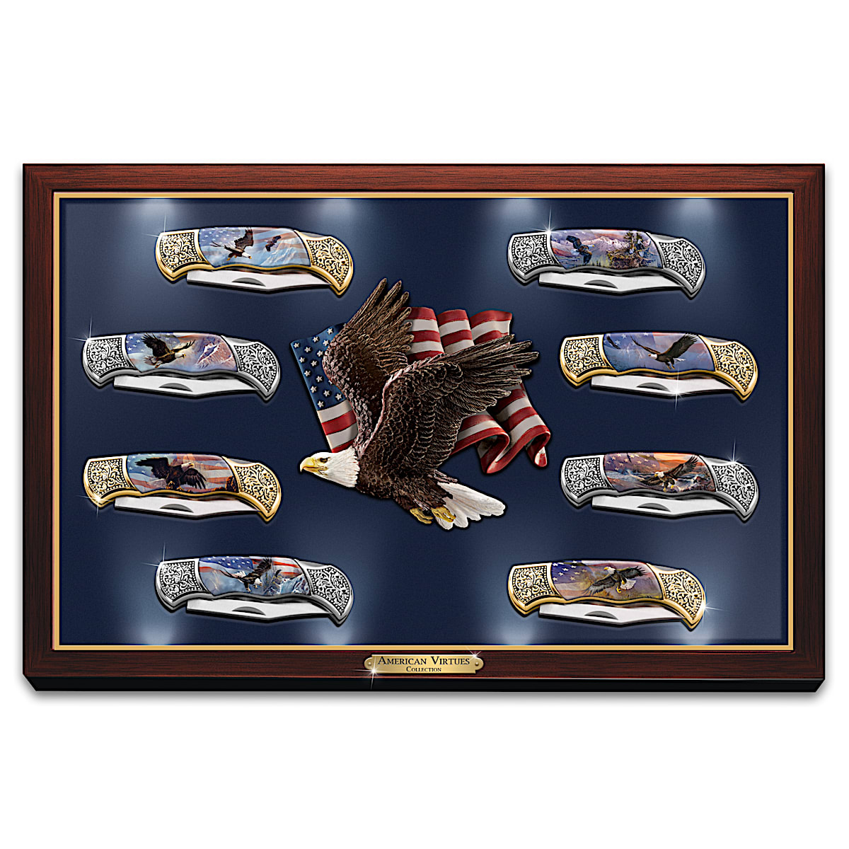 Ted Blaylock American Virtues Precision-Crafted Folding Knife Collection