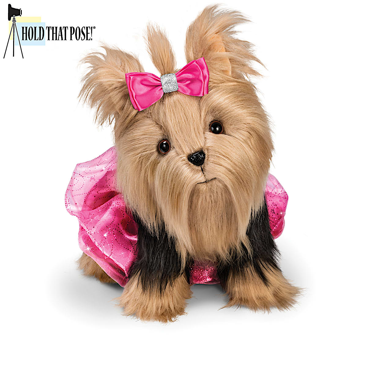 Yorkie deals stuffed dog