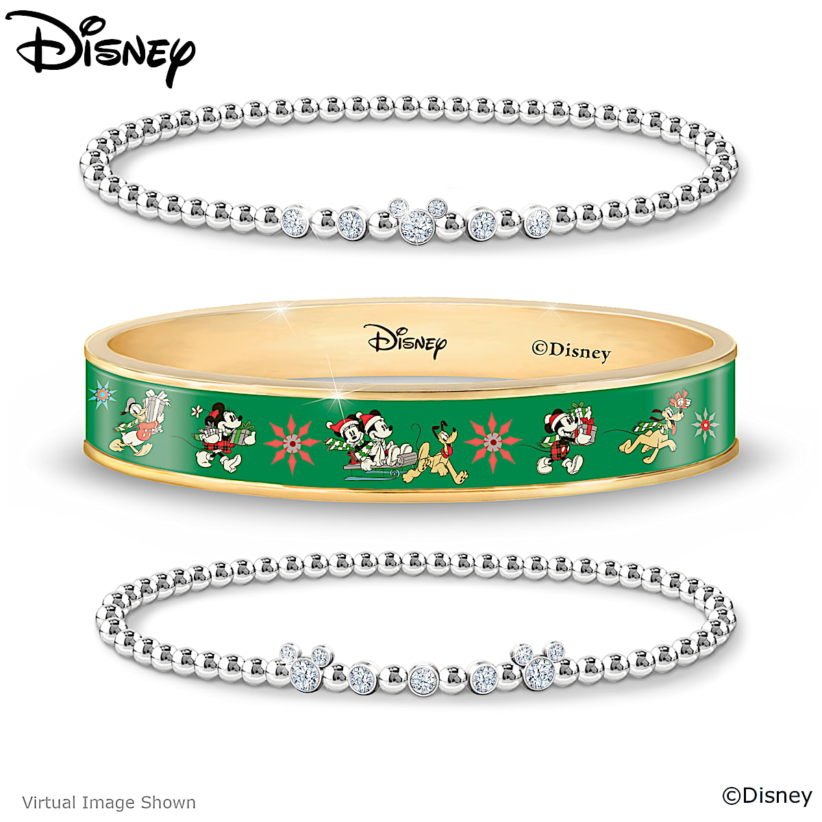 Bradford exchange mickey best sale mouse bracelet