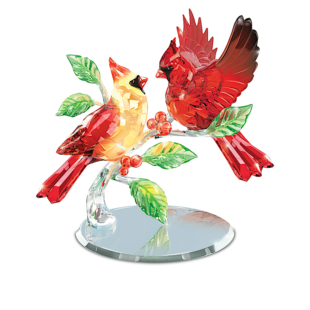 Sparkling Moments In Nature Bird Figurine Collection Featuring