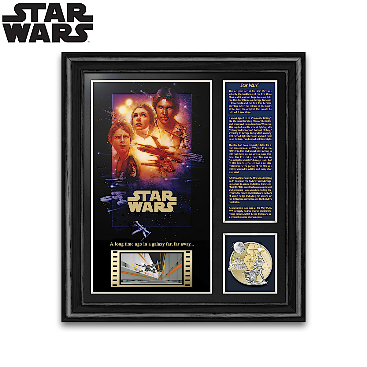 STAR WARS Framed Wall Decor With Concept Art Prints