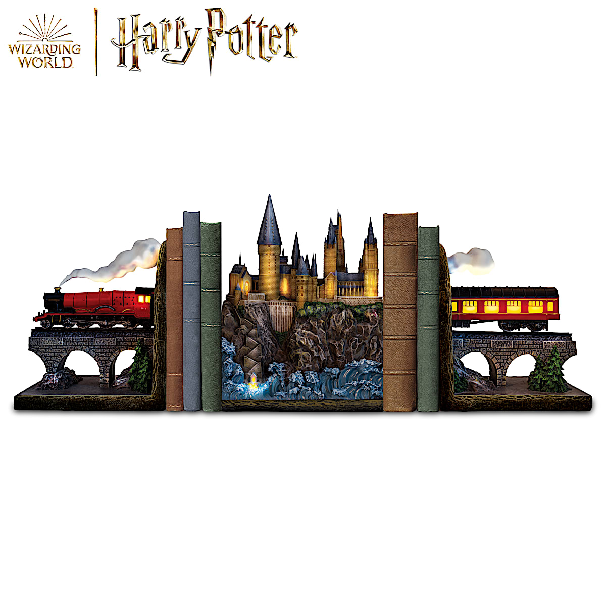 Serre-livres Harry Potter Poudlard Express : HOGWARTS EXPRESS DELUXE  BOOKENDS: : Maison