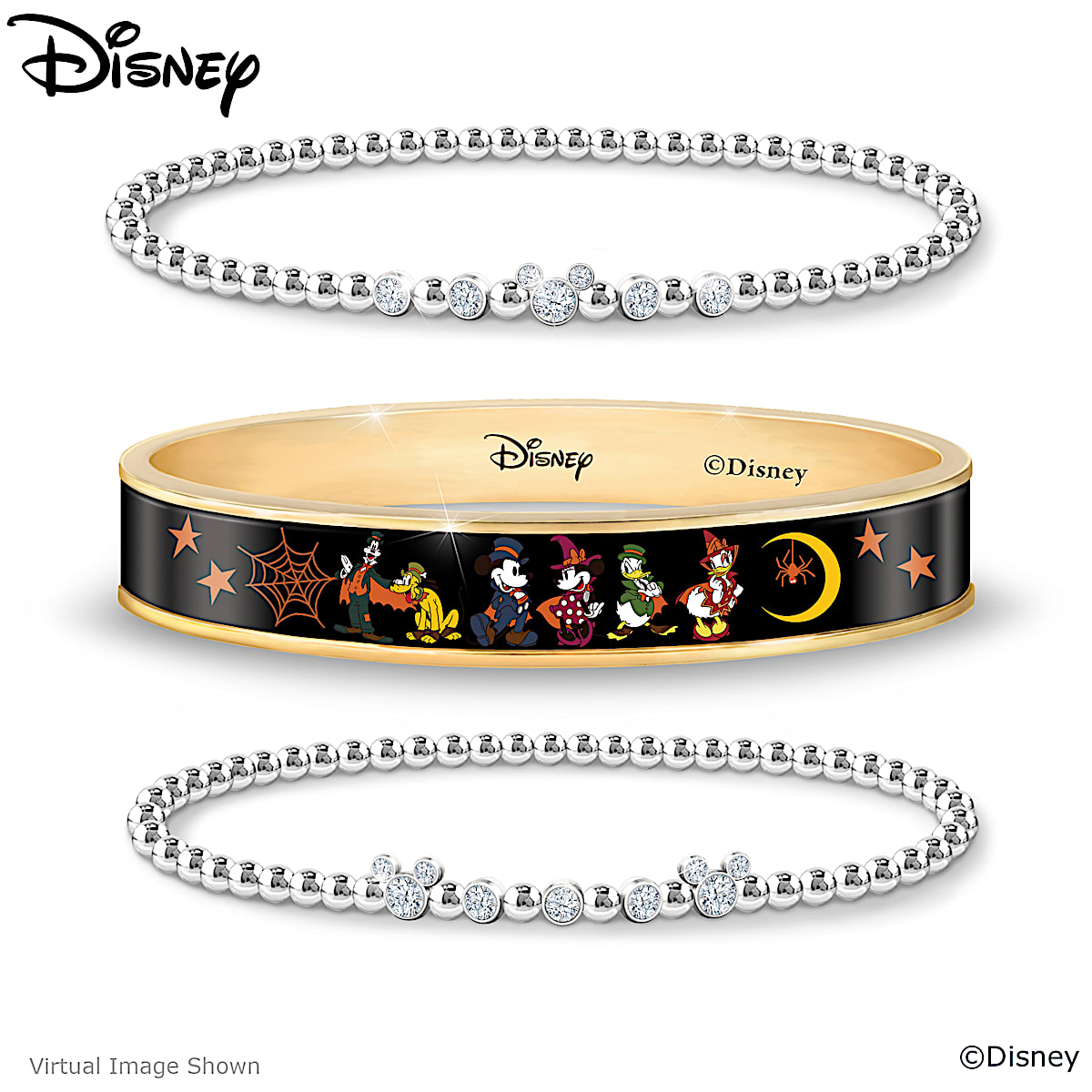 Swarovski ® Mickey Bracelet | Disney jewelry, Disney bracelet, Mickey mouse  jewelry