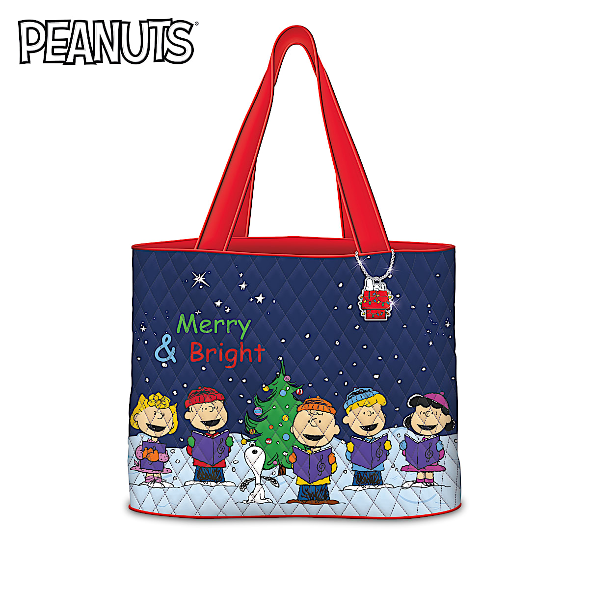 PEANUTS Fun For All Seasons Womens Diamond Quilted Cotton-Polyester ...