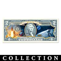 BANKNOTESコレクション② 22枚 All-New U.S. Space Race $2 Dollar Bills Currency Collection With
