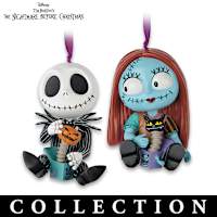 The Nightmare Before Christmas Tot Ornament Collection