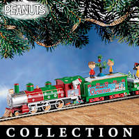 Danbury Mint Peanuts Christmas Train/ スヌーピー クリスマス