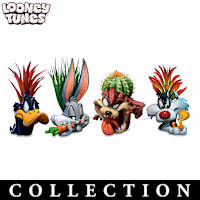 LOONEY-TUNES-Succulent-Sculptures