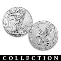 Complete American Eagle Silver Dollar Coin Collection