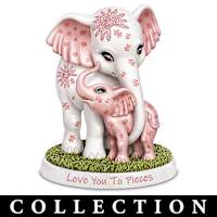 Parade Of Love Elephant Figurine Collection By Artist Blake Jensen