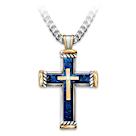 Lapis Lazuli God's Greatest Blessing Pendant Necklace