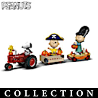 PEANUTS Farmall Halloween Hayride Sculpture Collection