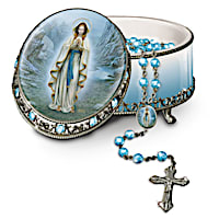 Our Lady Of Lourdes Rosary Box