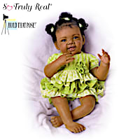 "Alexis" Poseable Baby Doll By Waltraud Hanl