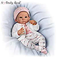 Little Peanut Baby Doll With Additional 2-Piece Outfit
