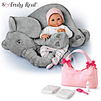 Little Peanut Baby Doll With Extra Outfit And Accessories
