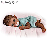 "Clementine Needs A Cuddle" Baby Monkey Doll By Linda Murray