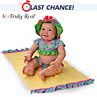 Sherry Miller "Beach Baby" Doll With Sunglasses And Towel