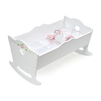 Doll Cradle Baby Doll Accessory Set